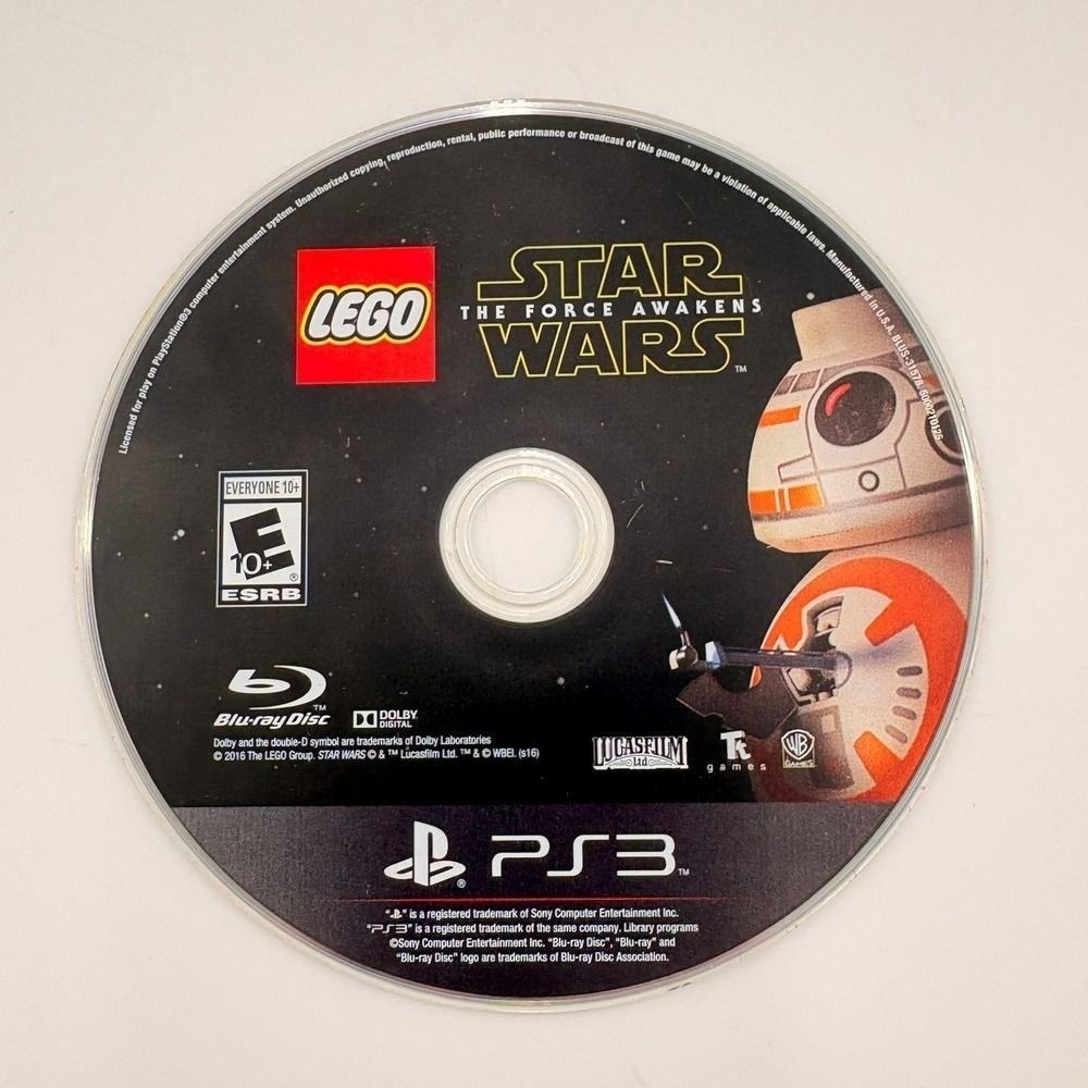 LEGO Star‎ Wars The Force Awakens PS3 PlayStation 3 Complete Tested